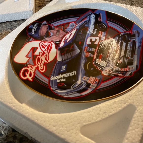 NASCAR Always a Champion 2001-Dale Earnhardt Hamilton Collection Plate With COA - Picture 8 of 11